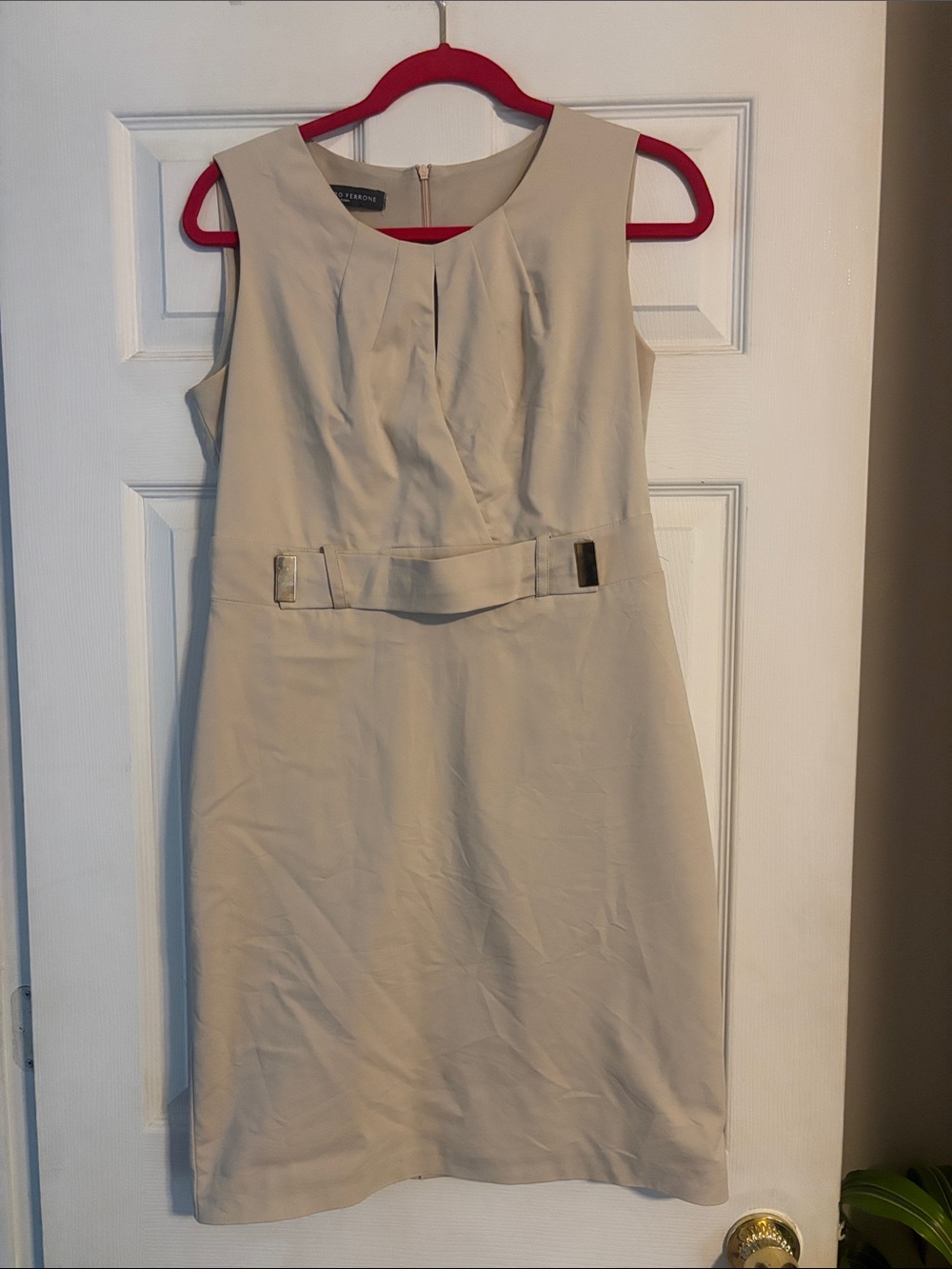 Sandro Ferrone roma dress dress jacket jacket size 46 women woman beige